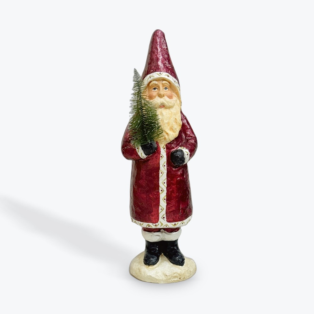 VINTAGE :: old world style Santa figurine
